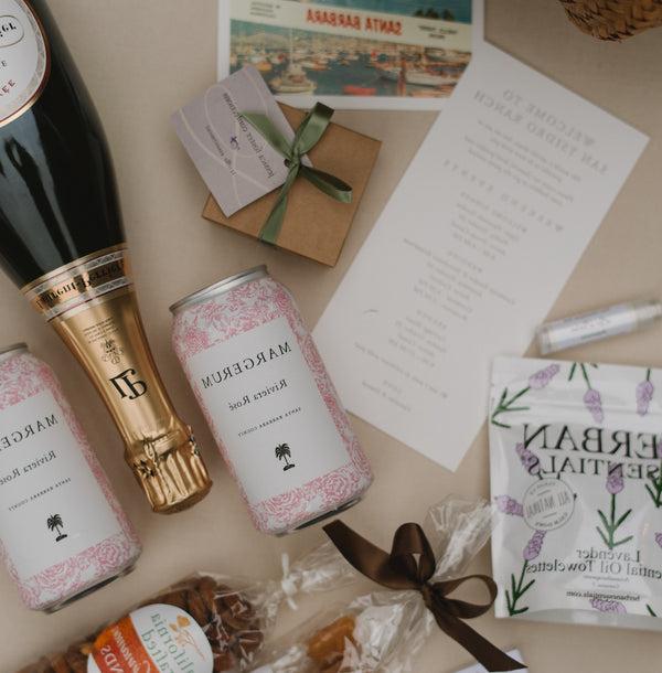 San Ysidro Ranch Lavender Inspired Wedding Welcome Gifts