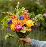 Seasonal Flower Bouquet: Classic Wrap