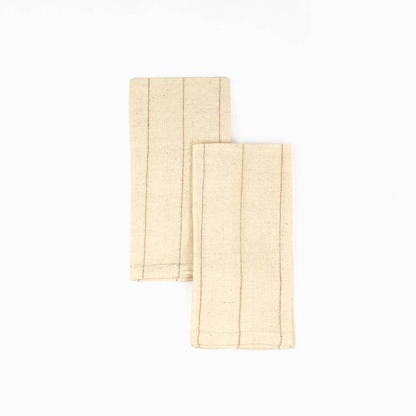 Organic Cotton Napkins - Set of 2 (Assorted Designs)