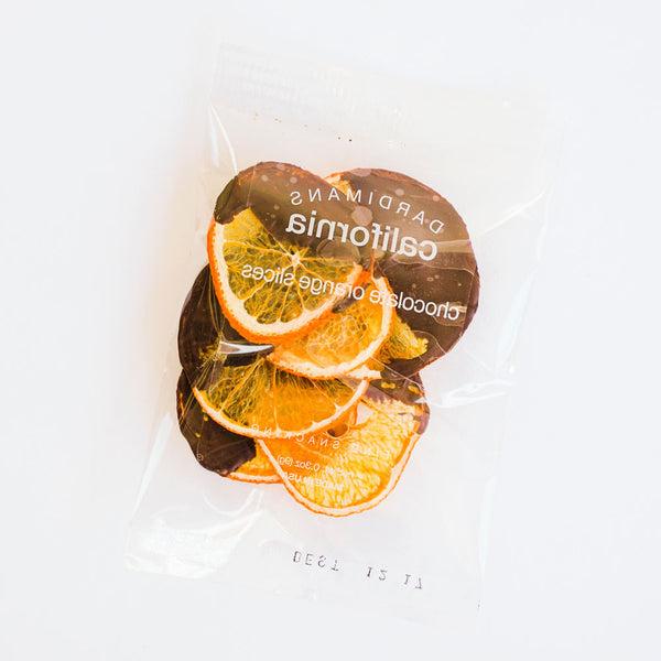 Dardiman's vegan chocolate orange slices