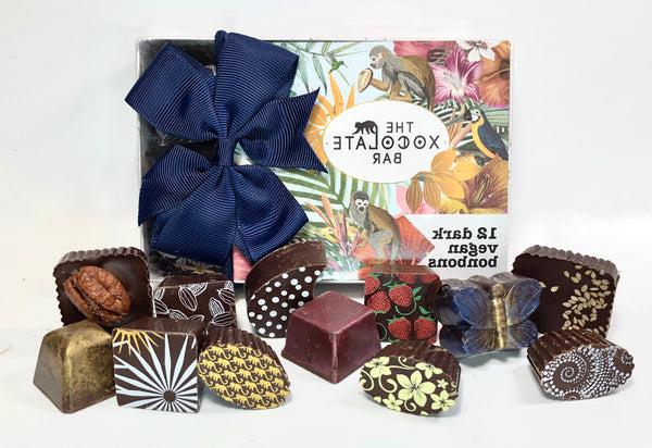 Assorted Vegan & Organic Chocolate Bonbons