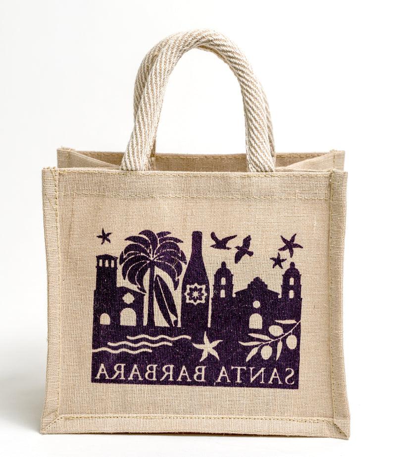 Santa Barbara Skyline Small Tote