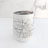 Map of the San Diego Insulated Wine Tumbler